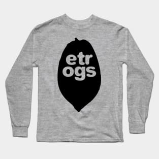 Ertog "etrogs" אֶתְרוֹג citron fruit Long Sleeve T-Shirt